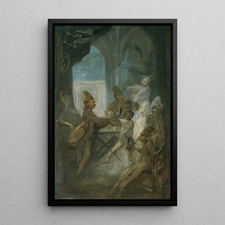 Franz Anton Maulbertsch - Theaterszene Soldaten spielende Kinder.webp