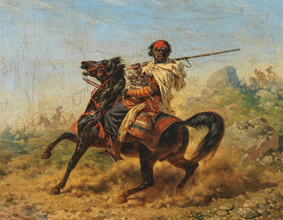 Le Cavalier noir - Franz Anton Stragschwandtner — näkymä teoksesta