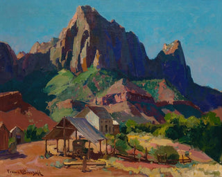 Le Gardien, Zionin kansallispuisto, Utah - Franz Bischoff — näkymä teoksesta