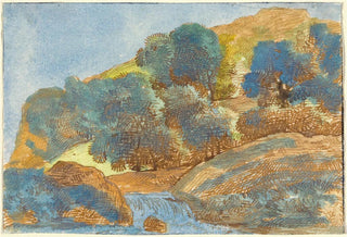 Franz Kobell - Hilly Landscape with a Stream.webp