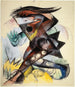 Caliban - Franz Marc — näkymä teoksesta