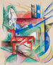 Composition avec des animaux II - Franz Marc — näkymä teoksesta