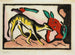 Animal fabuleux - Franz Marc — näkymä teoksesta