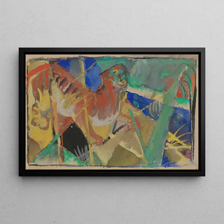 Franz Marc - Tiger in the Jungle.webp