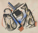 Kaksi sutta - Franz Marc — näkymä teoksesta