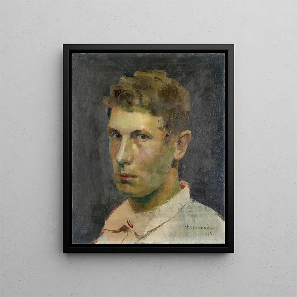Autoportrait - Franz Marent — kehystetty taideteos seinällä