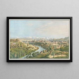 Franz Niklaus Knig - Berne Dessin du Chemin de lEngue.webp