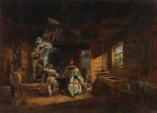 Franz Niklaus Knig - Besuch in der Sennhtte.webp