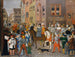 Lentré du roi Rudolf de Habsbourg à Bâle en 1273 - Franz Pforr — näkymä teoksesta
