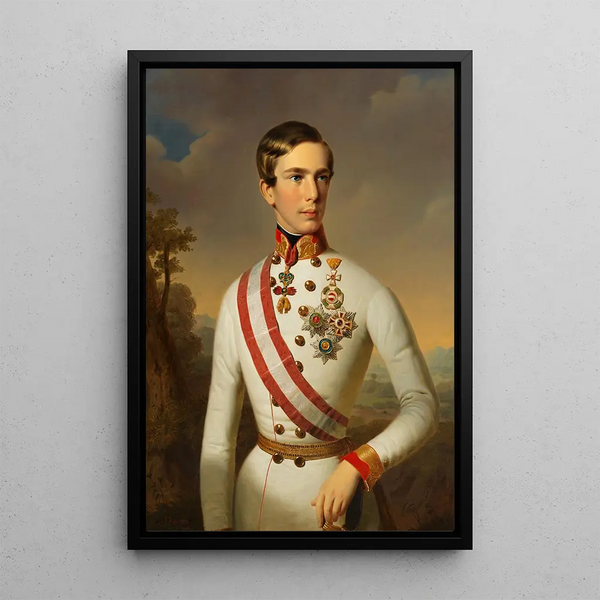Franz Russ The Elder - Kaiser Franz Joseph I in GalaFeldmarschallsuniform.webp