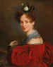 Portrait d'une dame aux bijoux transylvaniens - Franz Schrotzberg — näkymä teoksesta