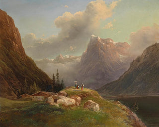 Salzkammergut - Franz Steinfeld — näkymä teoksesta