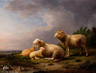 Franz Van Severdonck - Landscape with Sheep.webp