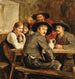 "Une fête joyeuse" - Franz von Defregger — näkymä teoksesta