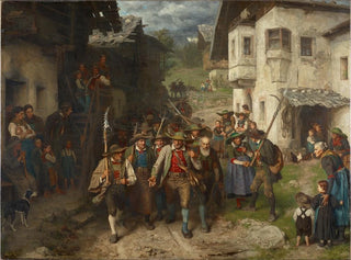 Franz von Defregger - Das letzte Aufgebot.webp