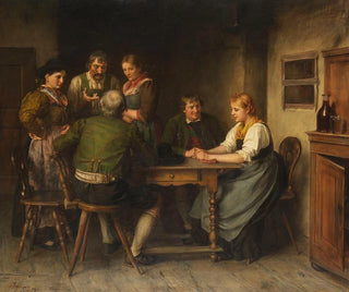 Franz von Defregger - Die Werbung.webp