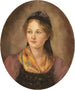 Portrait de fille - Franz von Defregger — näkymä teoksesta
