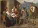 Salon tyrolien - Franz von Defregger — näkymä teoksesta