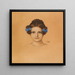 Muotokuva Mary-tytöstä - Franz von Stuck — kehystetty taideteos seinällä