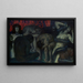 Enfer-maalaus - Franz von Stuck — kehystetty taideteos seinällä