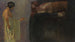Œdipuksen maalaus ratkaisee Sfinksin arvoituksen - Franz von Stuck — näkymä teoksesta