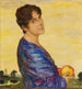Portrait de Frau von Stuck - Franz von Stuck — näkymä teoksesta