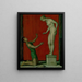 Pygmalion - Franz von Stuck — kehystetty taideteos seinällä