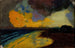 Tutkimus auringonlaskusta merellä - Franz von Stuck — näkymä teoksesta