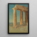 Parthenon-sarjan maalaus Ateenassa - Frederic Edwin Church — kehystetty taideteos seinällä