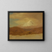 Mont Chimborazo, Ecuador - Frederic Edwin Church — kehystetty taideteos seinällä