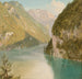 Königssee Bavarissa - Frederic Edwin Church — näkymä teoksesta