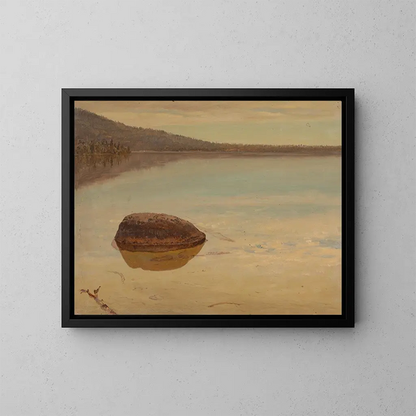 Lac Katahdin - Frederic Edwin Church — kehystetty taideteos seinällä