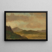 Maisemamaalaus - Frederic Edwin Church — kehystetty taideteos seinällä