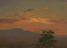 Maisema auringonlaskussa, Hudson NY - Frederic Edwin Church — näkymä teoksesta