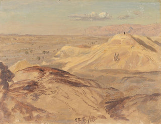 Maisema lähellä Petraa - Frederic Edwin Church — näkymä teoksesta