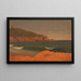 Côte du Maine - Frederic Edwin Church — kehystetty taideteos seinällä