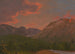 Vuoristomaisema auringonlaskussa - Frederic Edwin Church — näkymä teoksesta