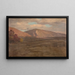 Mont Katahdin-maalaus lounas-lännestä päin - Frederic Edwin Church — kehystetty taideteos seinällä