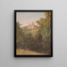 Olana-etelänmaalaus - Frederic Edwin Church — kehystetty taideteos seinällä