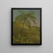 Palmier Jamaïque - Frederic Edwin Church — kehystetty taideteos seinällä