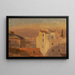 Romein katot, Italia - Frederic Edwin Church — kehystetty taideteos seinällä