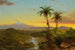 Etelä-Amerikan maisemamaalaus - Frederic Edwin Church — näkymä teoksesta