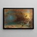 Tutkimus Thomas Cole'n ylistykseen - Frederic Edwin Church — kehystetty taideteos seinällä