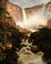 Les Chutes du Tequendama près de Bogota Nouvelle-Grenade - Frederic Edwin Church — näkymä teoksesta