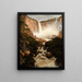 Les Chutes du Tequendama près de Bogota Nouvelle-Grenade - Frederic Edwin Church — kehystetty taideteos seinällä