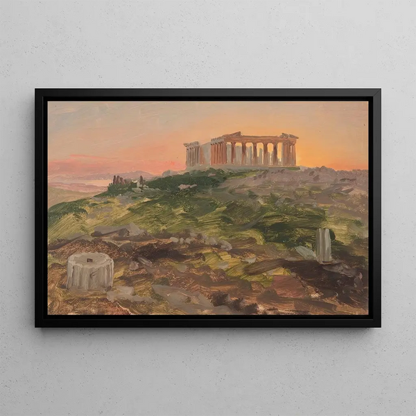 Frederic Edwin Church — kehystetty taideteos seinällä