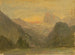Le Watzmann près de Berchtesgaden - Frederic Edwin Church — näkymä teoksesta