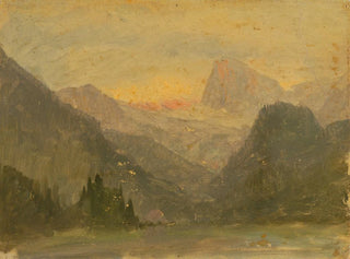 Le Watzmann près de Berchtesgaden - Frederic Edwin Church — näkymä teoksesta