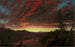 Auringonlasku aavikolla - Frederic Edwin Church — näkymä teoksesta