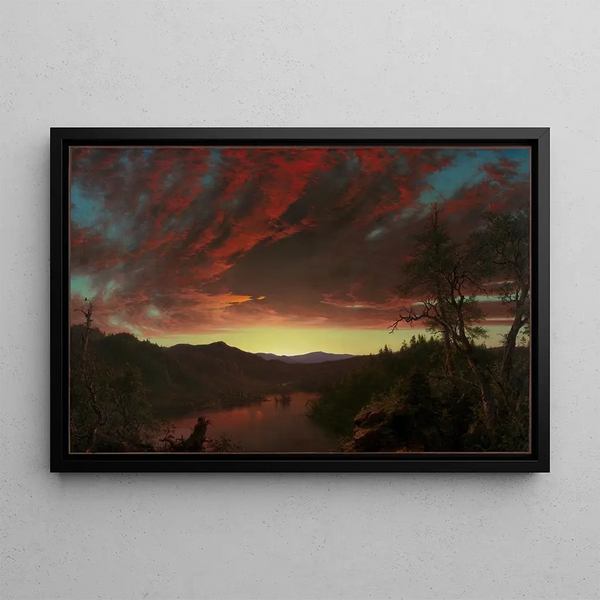 Frederic Edwin Church - Twilight in the Wilderness.webp